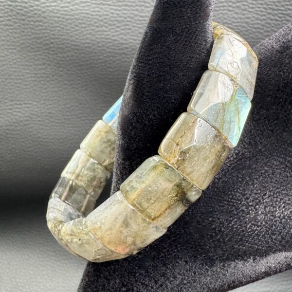 Bracelet en Labradorite "petites plaquettes" – Image 2