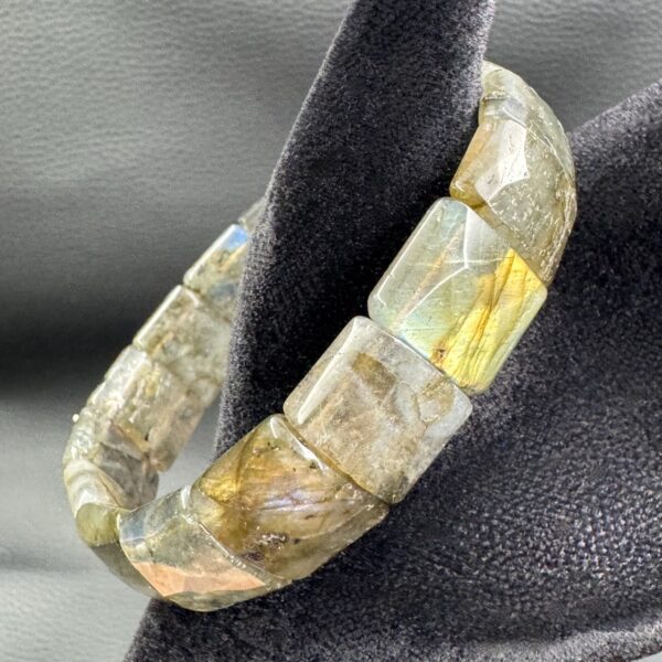 Bracelet en Labradorite "petites plaquettes" – Image 3