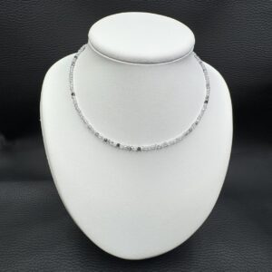 Collier quartz a inclusions de Tourmaline