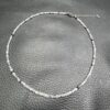 Collier Quartz a Inclusions de Tourmaline "perles facettes 3 mm" (ref cqt5) – Image 3