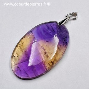 Pendentif en Amétrine de Bolivie (réf amn10)