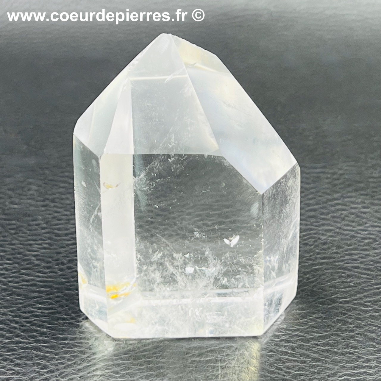 Prisme de cristal de roche (réf gcr5)