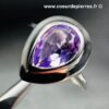 Bague en Améthyste du Brésil "Taille 58" (réf ba8) – Image 2