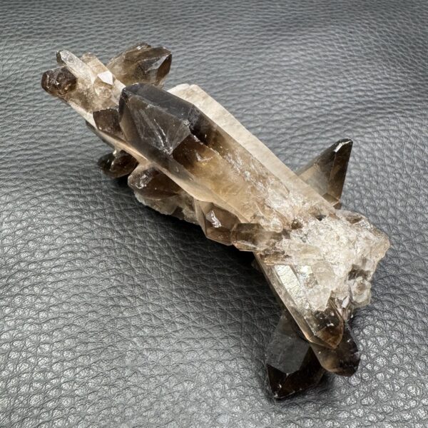 Druse de Quartz Fumé du Brésil (réf pqf7) – Image 3