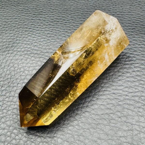 Prisme de citrine de Madagascar (réf ct32) – Image 5