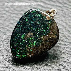 Pendentif en Opale Noire