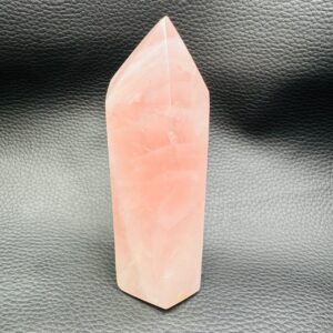 Prisme en Quartz Rose