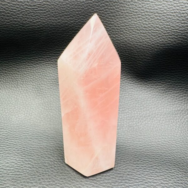 Prisme en Quartz Rose de Madagascar (réf pqr10) – Image 2