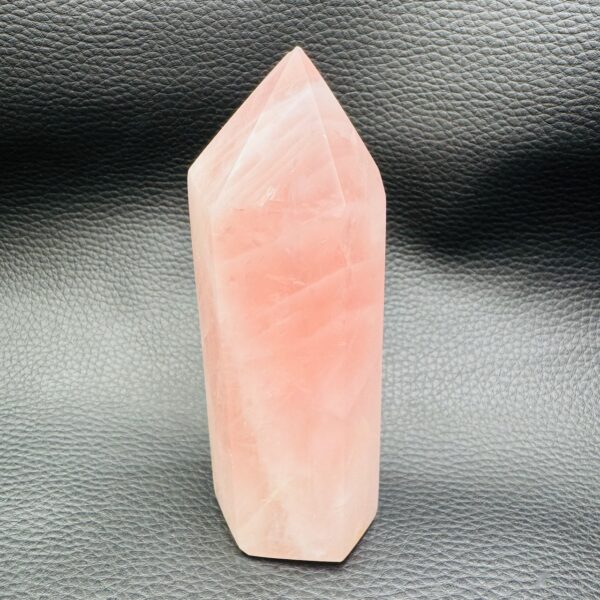 Prisme en Quartz Rose de Madagascar (réf pqr10) – Image 3