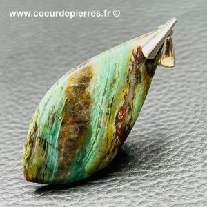 Pendentif en opale Péruvienne « Cordillère des Andes » de 43 carats (réf poa7)