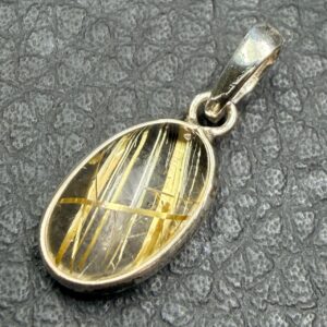 Pendentif en Quartz Rutile