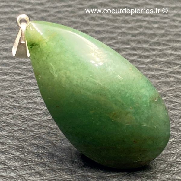 pendentif en aventurine verte