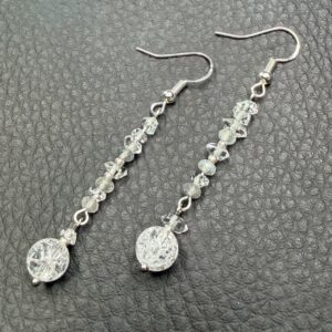 Boucles D'oreilles Diamant Herkimer