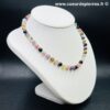 Collier en tourmaline multicolore du Brésil "perles 8mm" (réf crt3) – Image 3