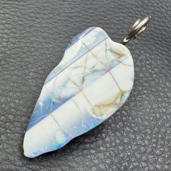 Pendentif en Opale Noire Matrix d’Honduras (réf poh2) – Image 2