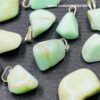 pendentif en chrysoprase