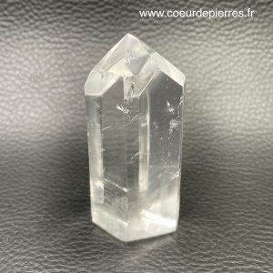 Prisme cristal de roche de Madagascar (réf cr33)