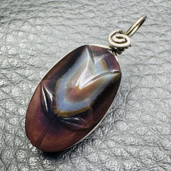 Pendentif en Obsidienne