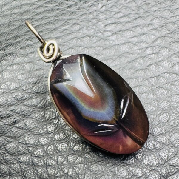 Pendentif en Obsidienne Oeil Céleste Suprême (réf ooc12) – Image 2