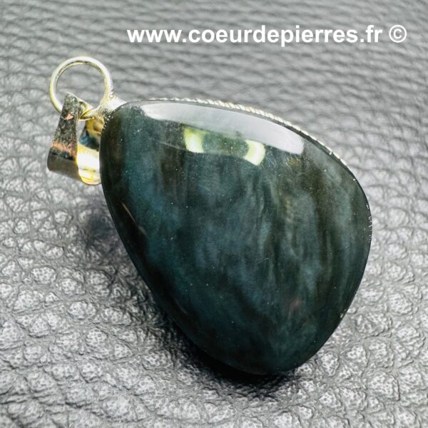 Pendentif en Obsidienne Manta Huichol (ref pomh4) – Image 2