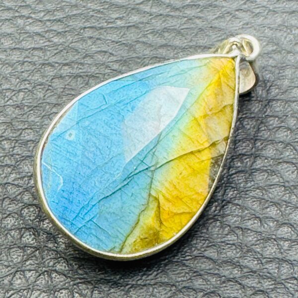 Pendentif Labradorite Bleu Doré (réf ltm21) – Image 3