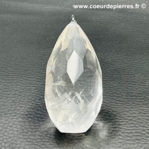 Boule facetté Feng Shui en cristal de roche de l’Himalaya (réf fs2)