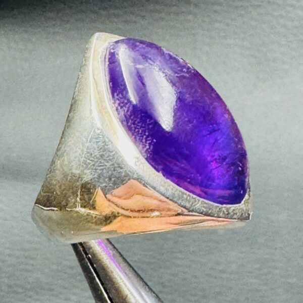 Bague en Améthyste du Brésil "taille 57" (réf ba12) – Image 3
