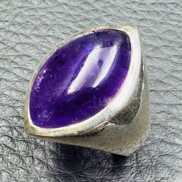 Bague en Améthyste du Brésil "taille 57" (réf ba12) – Image 2