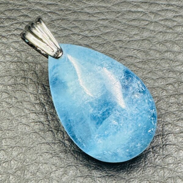 Pendentif en Aigue Marine (réf aim22) – Image 2