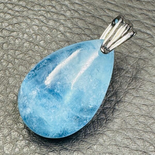 Pendentif en Aigue Marine (réf aim22) – Image 3