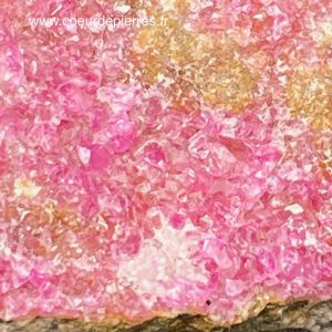 Cobaltocalcite sur gangue du Congo (réf cobc4)