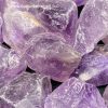 Poisson Sculpté En Améthyste Naturelle Du Brésil – 4,89 Carats, Brut, Violet