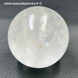 sphère en cristal de roche