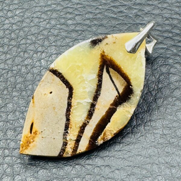 Pendentif en Septaria de Madagascar (réf pse6) – Image 3