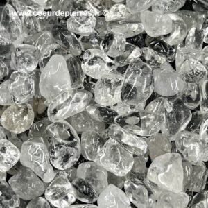 Cristal de roche du Brésil “pierres roulées” petite taille