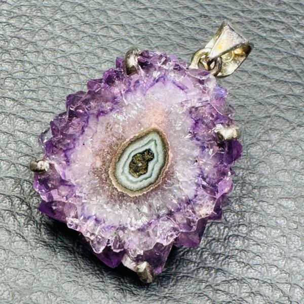 Pendentif Fleur d'Améthyste "réf pas1" – Image 4