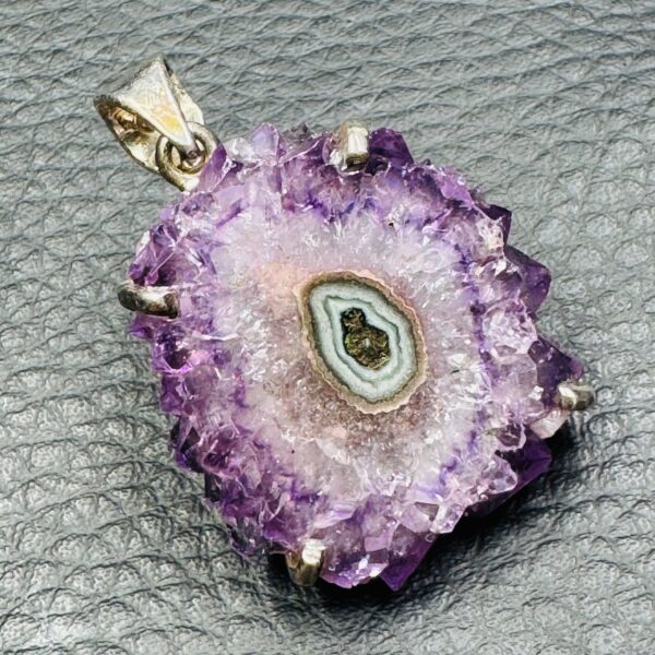 Pendentif Fleur d'Améthyste