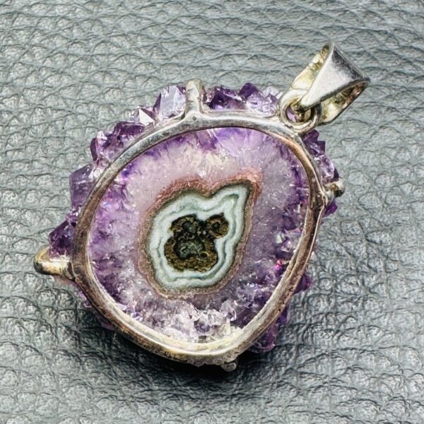 Pendentif Fleur d'Améthyste "réf pas1" – Image 2