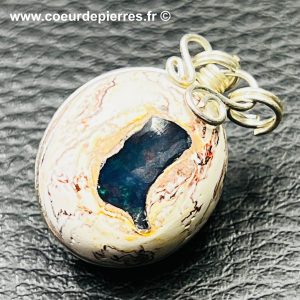 Pendentif en Opale de feu du Mexique (réf pom10)