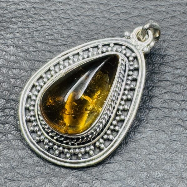 Pendentif en Citrine Naturelle (réf ci13) – Image 3