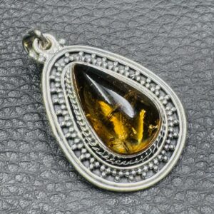 Pendentif en citrine Naturelle