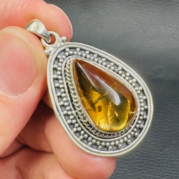 Pendentif en Citrine Naturelle (réf ci13) – Image 5