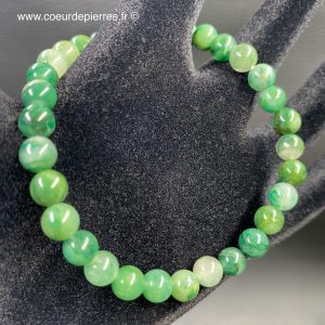 Bracelet en jade d’Afrique perles de 6mm