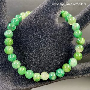 Bracelet en jade d’Afrique perles de 6mm