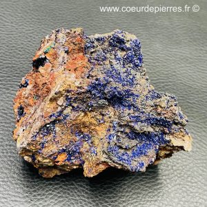 Azurite cristallisée du Maroc (réf azm24)