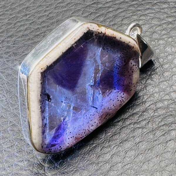 Pendentif en améthyste trapiche d'Afrique du Sud (réf pa21) – Image 4