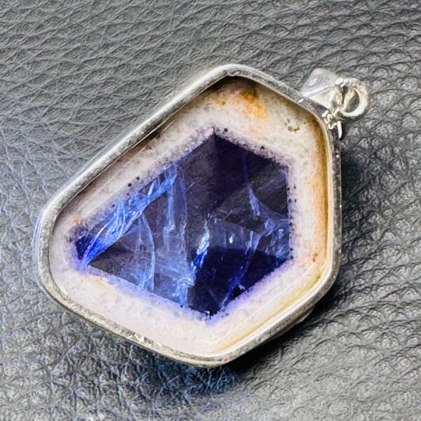 Pendentif en améthyste trapiche d'Afrique du Sud (réf pa21) – Image 3