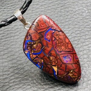 Pendentif en Opale Boulder