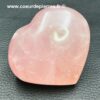 Coeur en Quartz Rose de Madagascar (réf cqr8) – Image 3