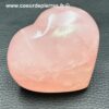 Coeur en Quartz Rose